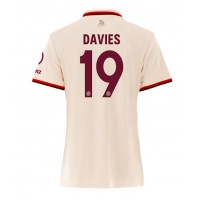 Camiseta Bayern Munich Alphonso Davies #19 Tercera Equipación para mujer 2024-25 manga corta